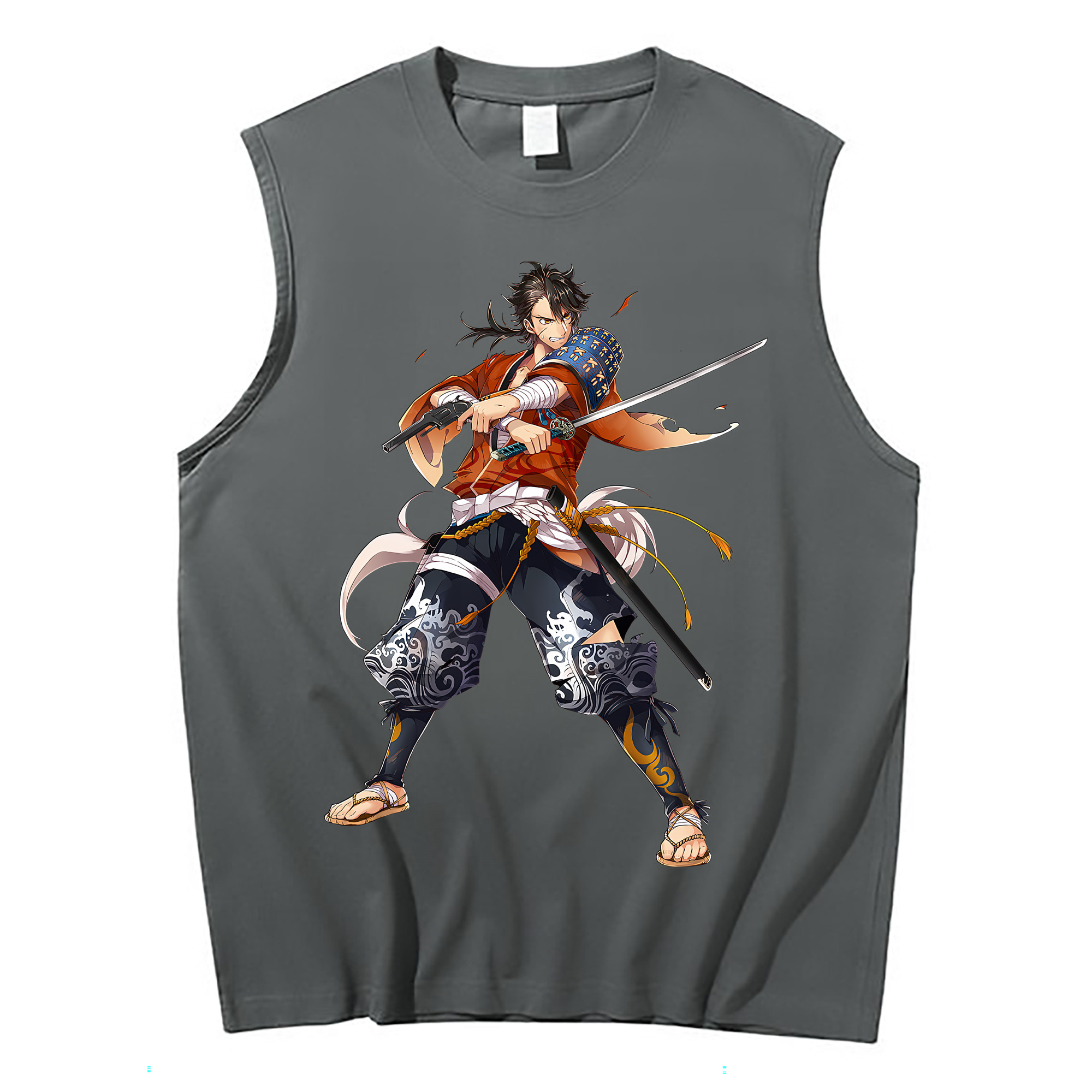 （画像用） 刀剣乱舞 Touken Ranbu コットン100％タンクトップ（フロントプリント）